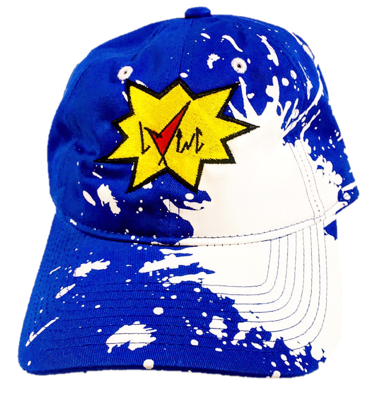 Cosmic Ink Splat Dad Hat
