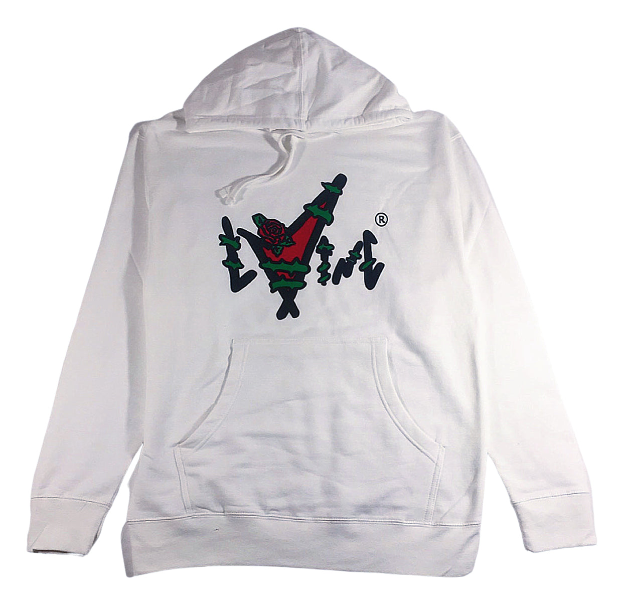 Classic Rose Ink Hoodie