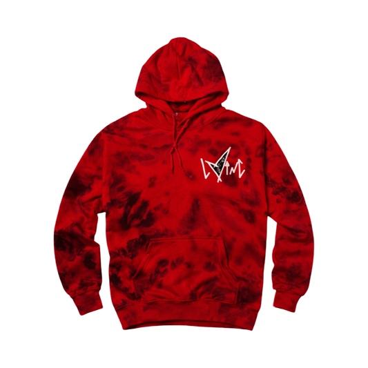 Glow In Dark Classic Ink Kasper Hoodie (RED)