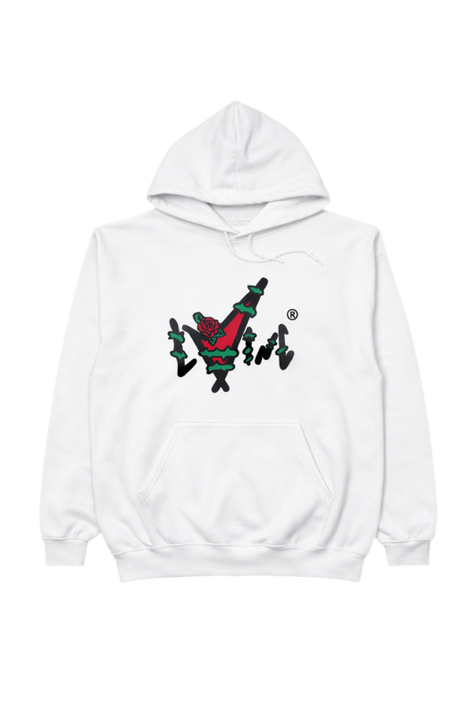 Classic Rose Ink Hoodie
