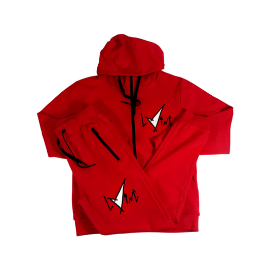 Cherry Red Classic Ink Tech Flee