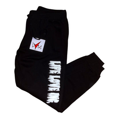 Puffed Creepy Ink (Black) Sweatsuit