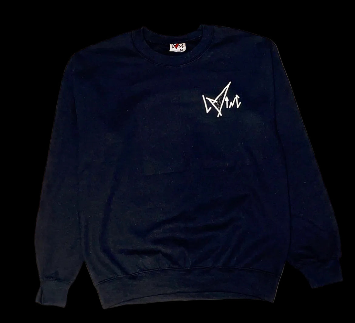 L.C  Glow in Dark Classic Ink K.O Kasper Crewneck