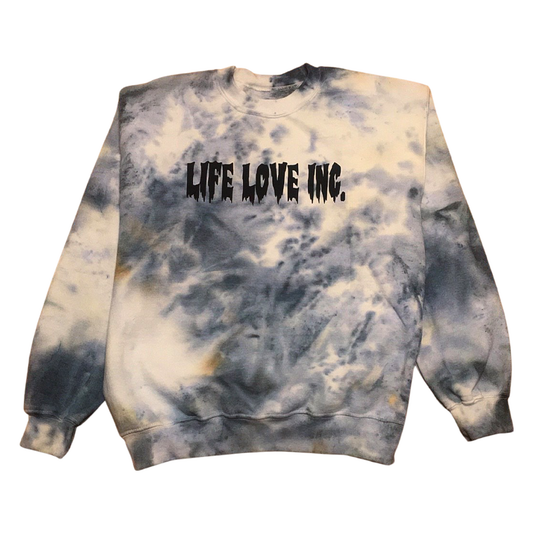 Creepy Ink Smoke Dye Crewneck