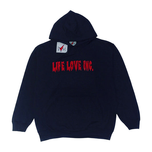 Creepy Ink (Red) Logo hoodie