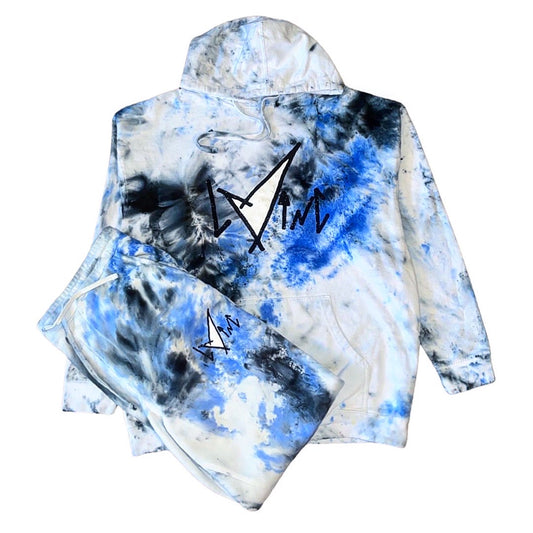 Blue Dynamite Classic Ink Puff Hearted Sweatsuit