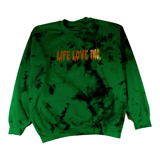 (Gold) Creepy ink dark clover Crewneck