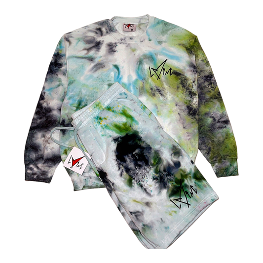 Classic Ink Leafy Nature Crew Fit