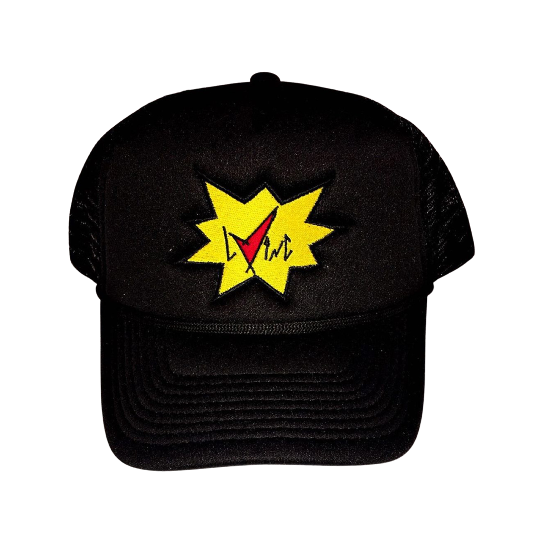 Black Cosmic Ink Trucker