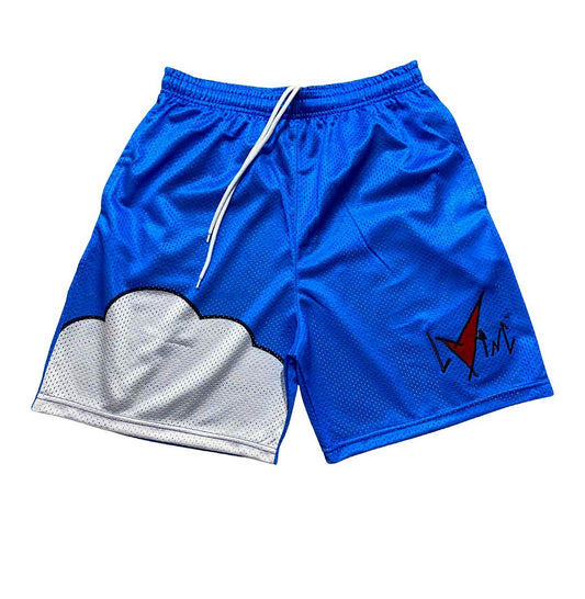 Clouded Classic Ink Shorts (Blue)